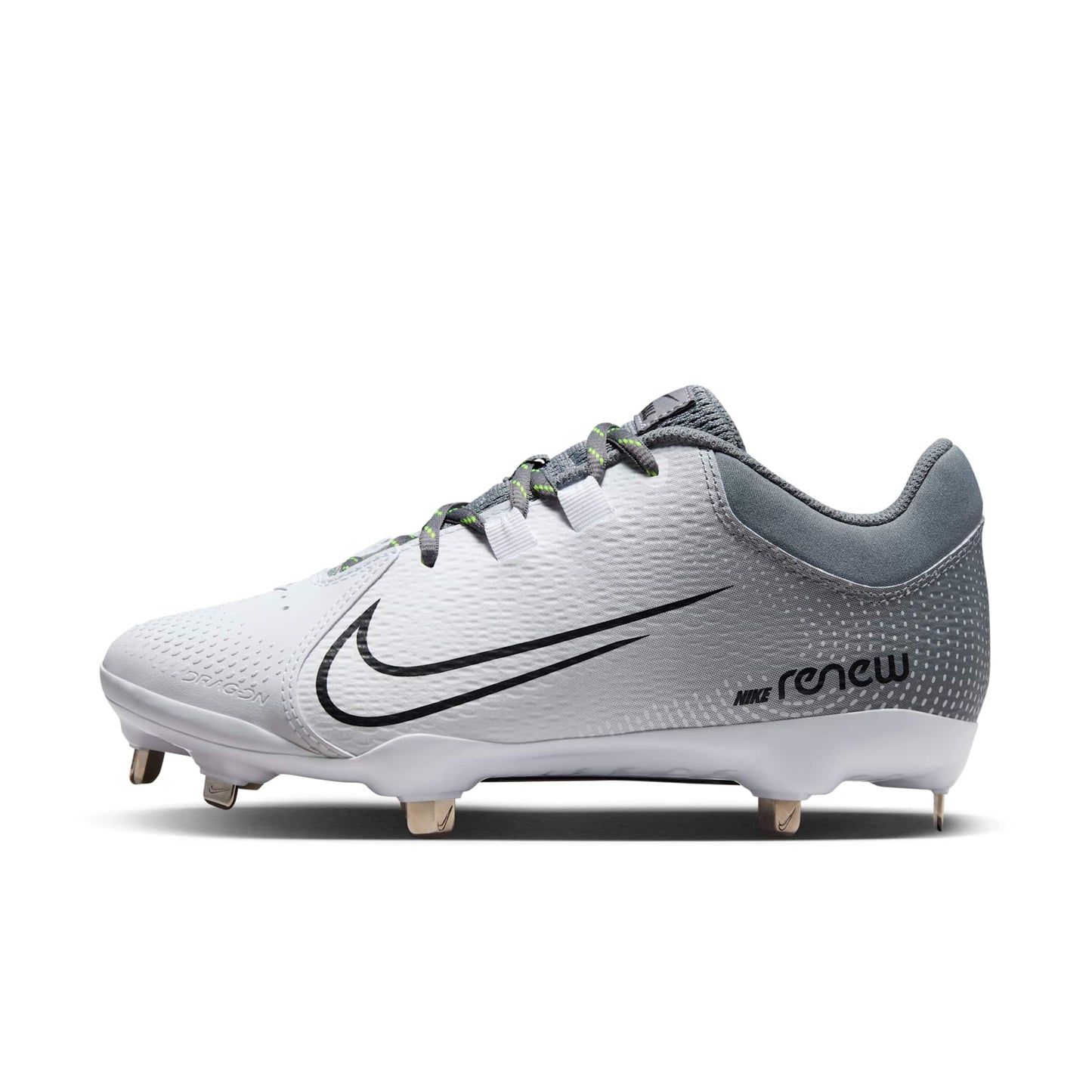 Nike Women's Hyperdiamond 4 Pro 'Cool Grey Volt' Sneakers