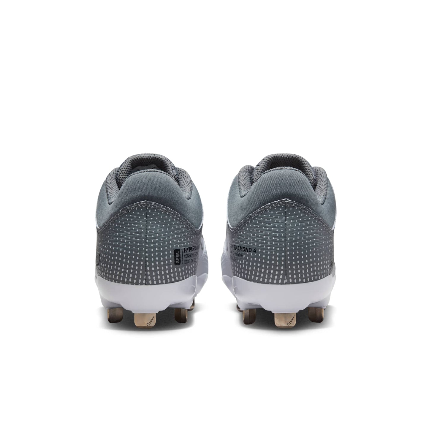 Nike Women's Hyperdiamond 4 Pro 'Cool Grey Volt' Sneakers