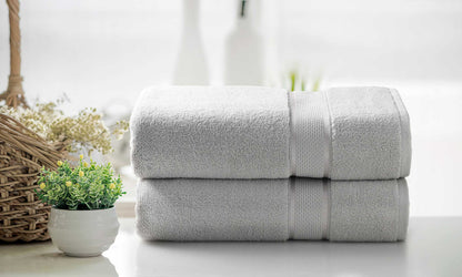 Kathy Ireland 2 Piece Zero Twist Cotton Plush Bath Sheet Set by Bed Bath Fashions