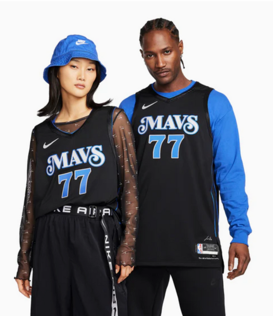 Nike Men's NBA Mavericks 23/24 City Edition Jersey 'Doncic' #77 Jerseys