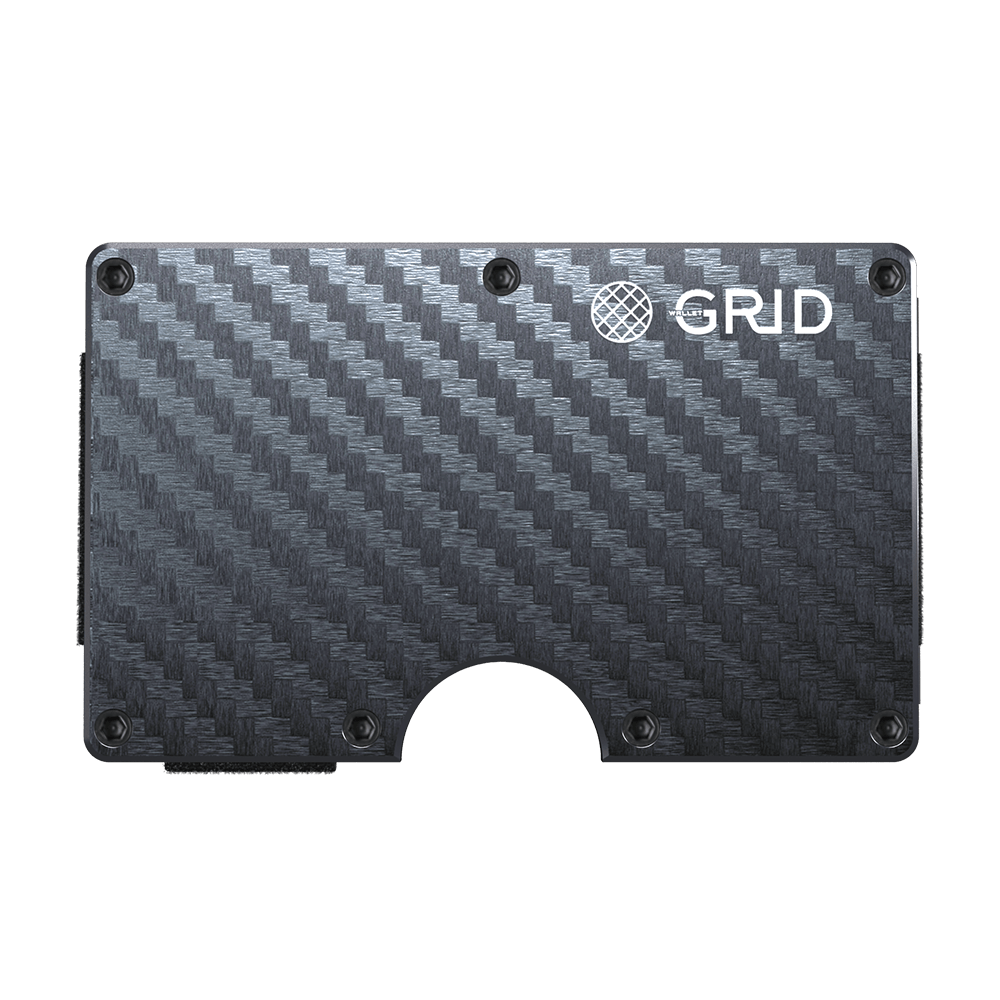 Grid Wallet Carbon Fiber