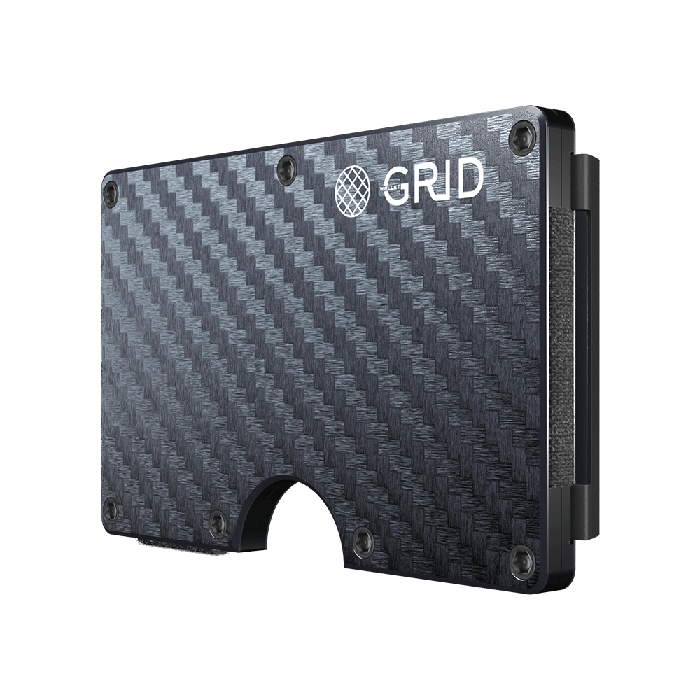 Grid Wallet Carbon Fiber