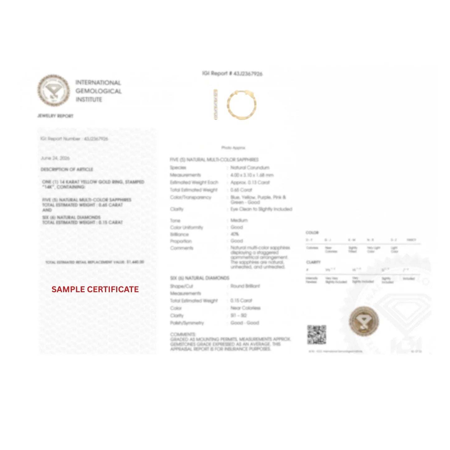 Round Shaped Lab Grown Diamond (F/VS) HiddenHalo Stud Earrings in 14K Gold