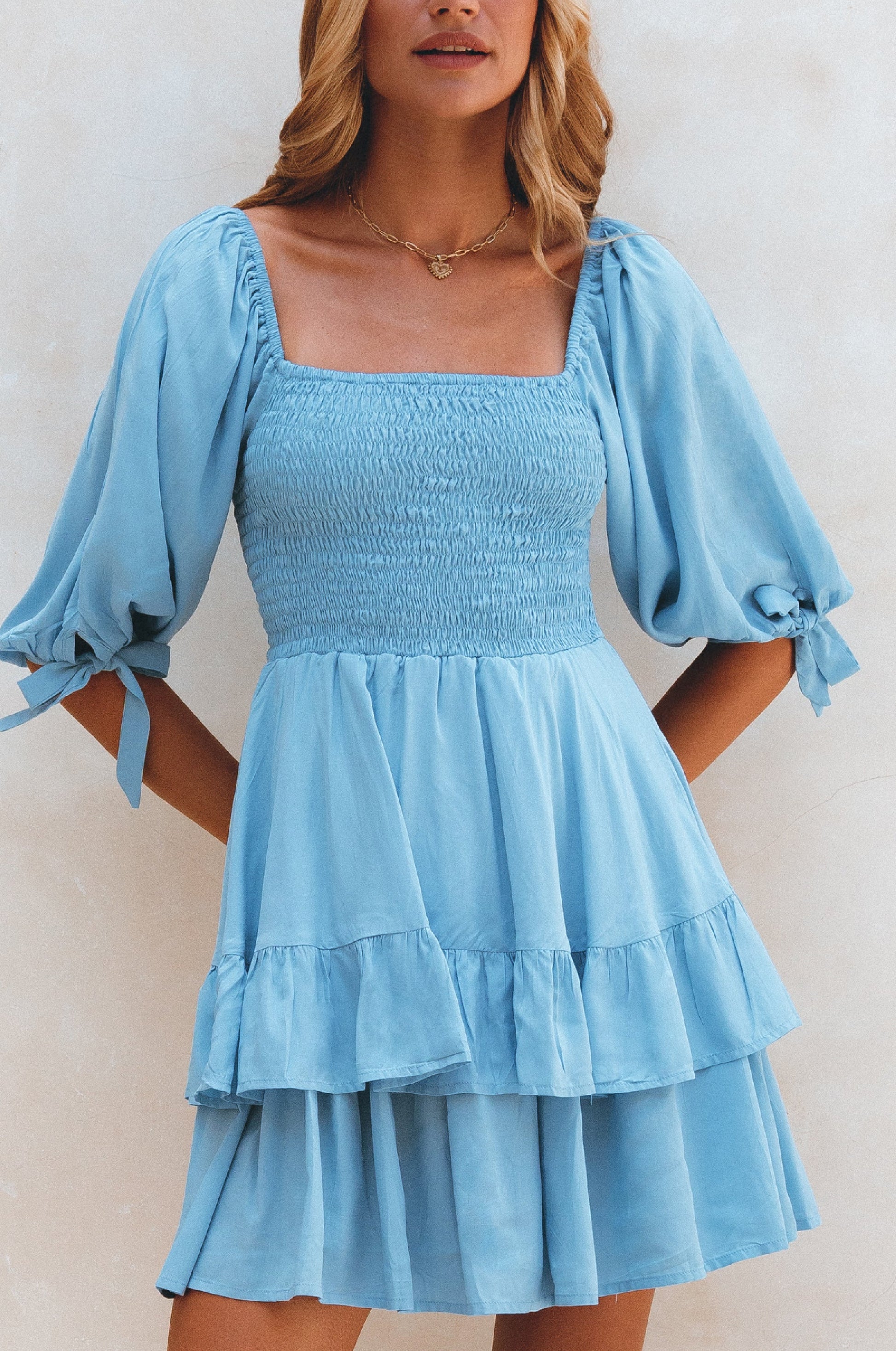 Soft Blue-