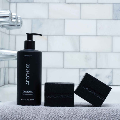 APOTHEKE Charcoal Liquid Soap