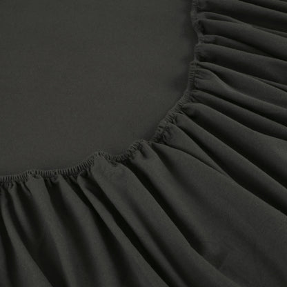 Kathy Ireland 100% Turkish Cotton Solid Flannel Sheet Set