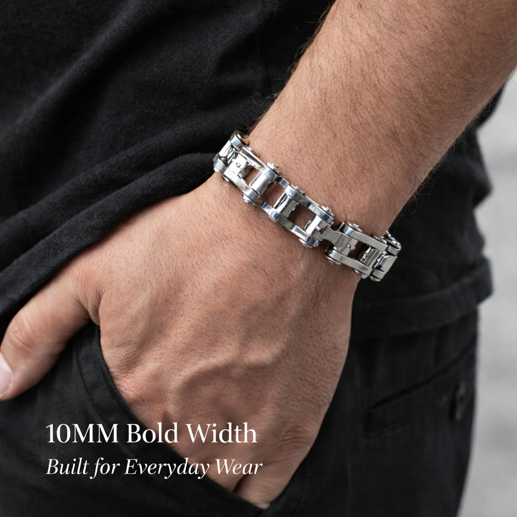 Bicycle Chain Link Bracelet