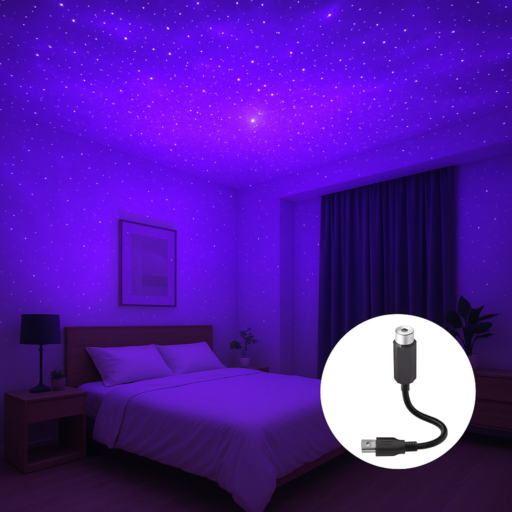 Lumen & Stars USB Power Star & Light Projector – Zulily