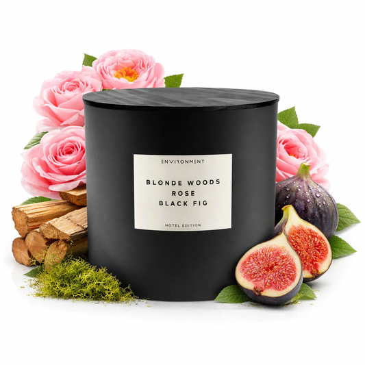 ENVIRONMENT 55oz Candle BlondeWoods Rose BlackFig