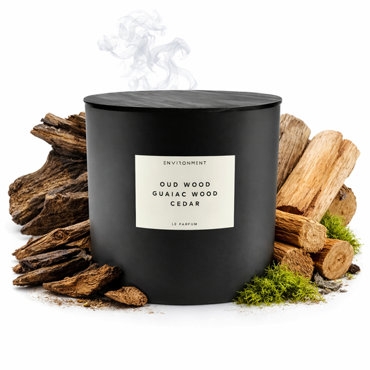 ENVIRONMENT 55oz Candle OudWood GuaiacWood Cedar
