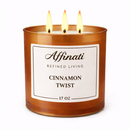 3-Wick Cinnamon Twist Candle