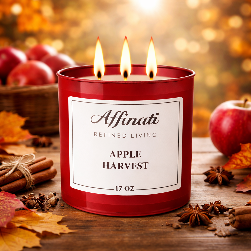 3-Wick Apple Harvest Candle
