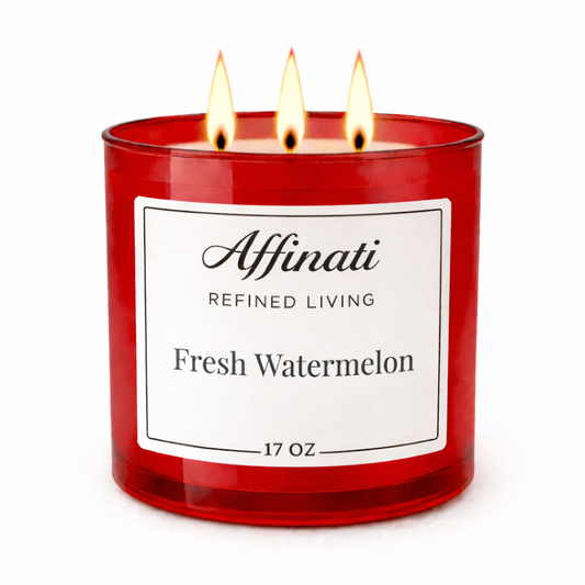 3-Wick Fresh Watermelon Candle