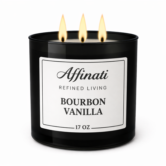 3-Wick Bourbon Vanilla Candle