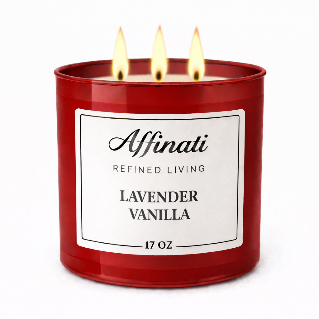 3-Wick Lavender Vanilla Candle