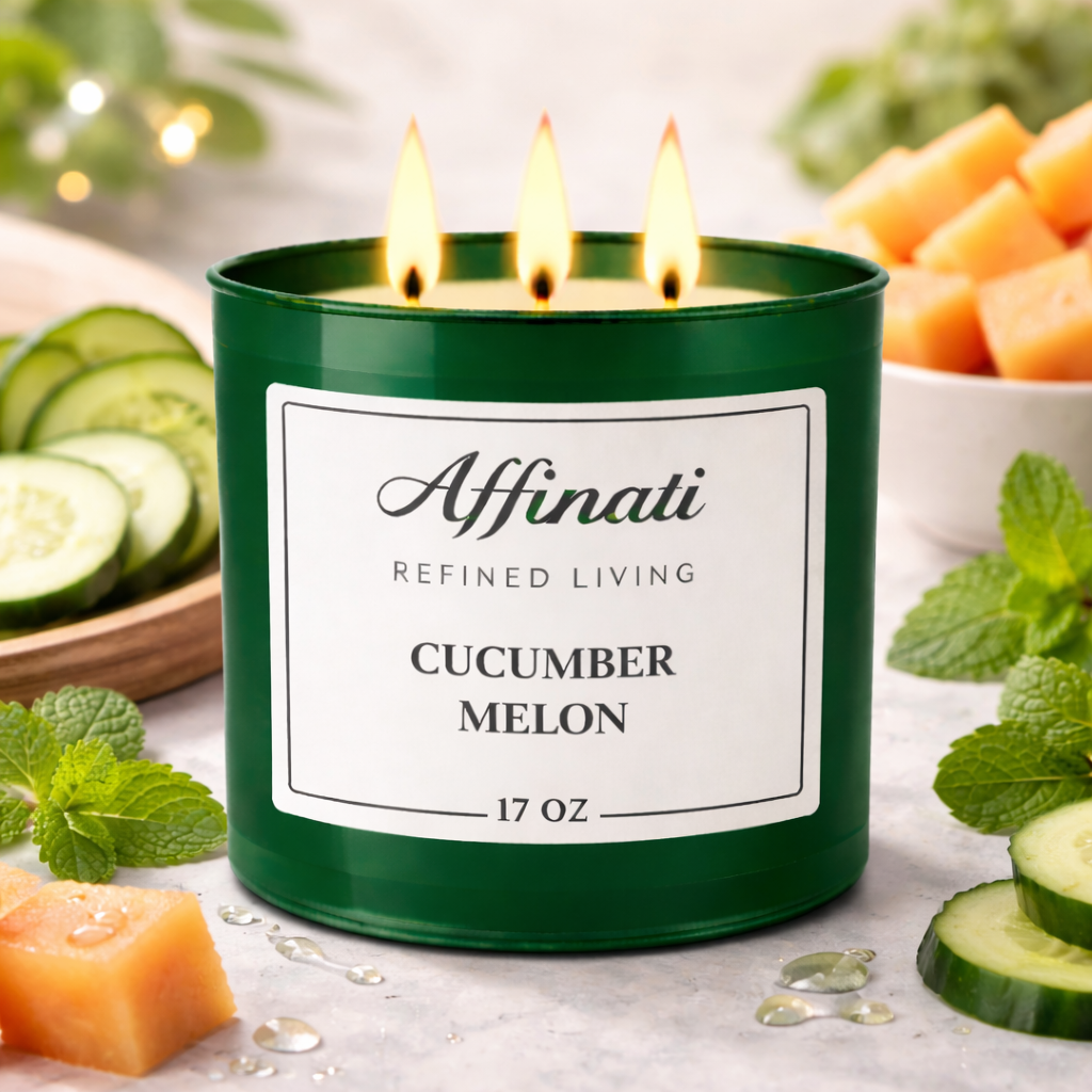 3-Wick Cucumber Melon Candle