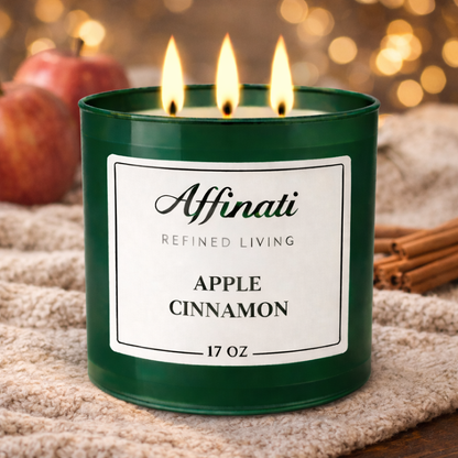 3-Wick Apple Cinnamon Candle