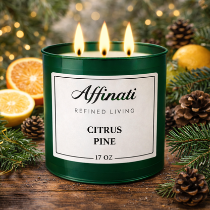 3-Wick Citrus Pine Candle