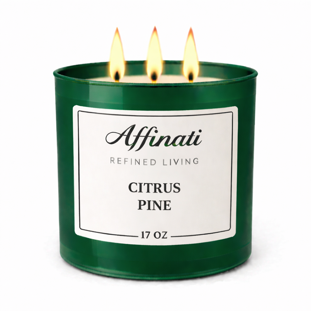 3-Wick Citrus Pine Candle