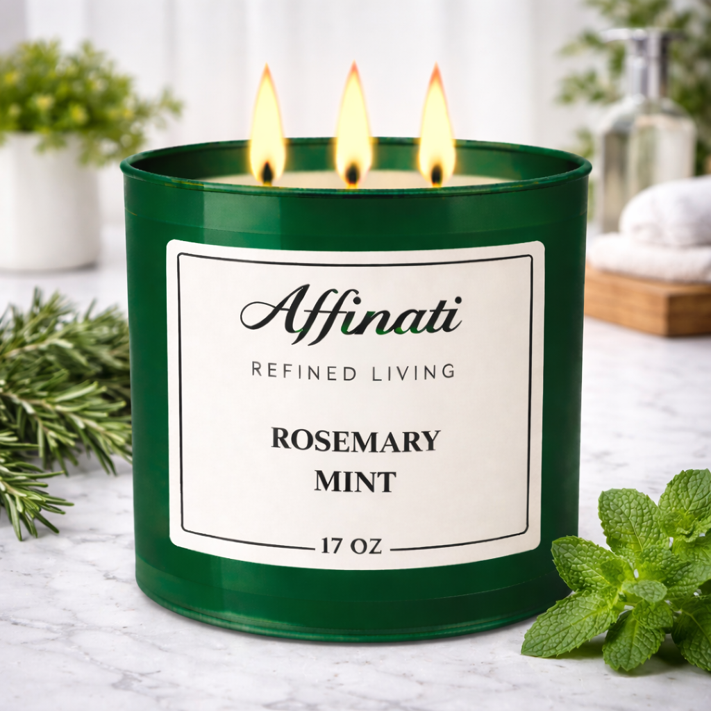 3-Wick Rosemary Mint Candle