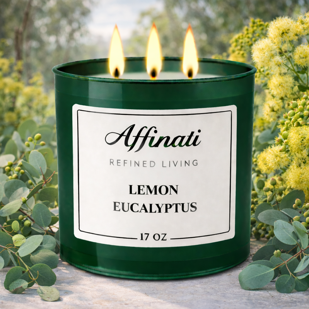 3-Wick Lemon Eucalyptus Candle
