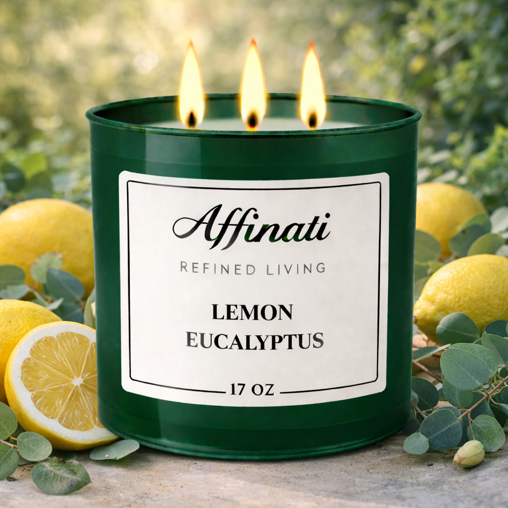 3-Wick Lemon Eucalyptus Candle