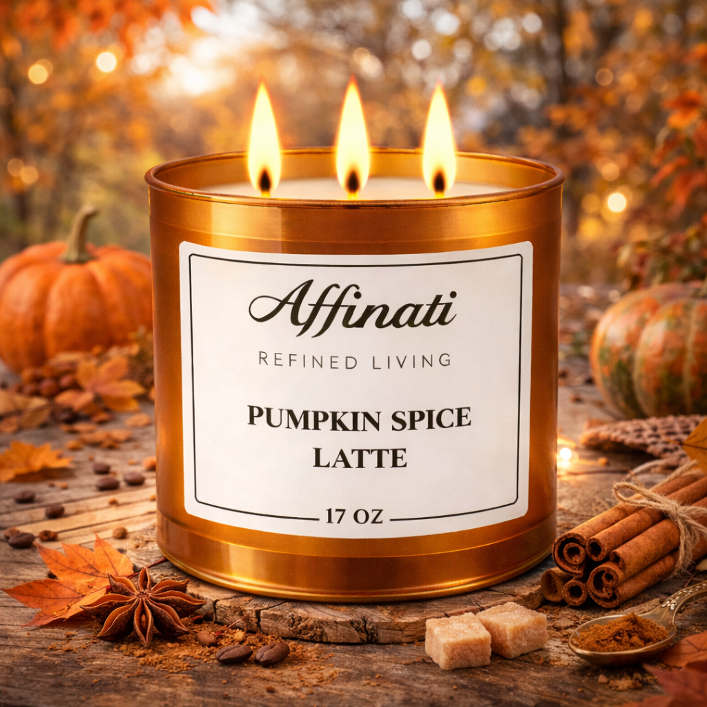 3-Wick Pumpkin Spice Latte Candle