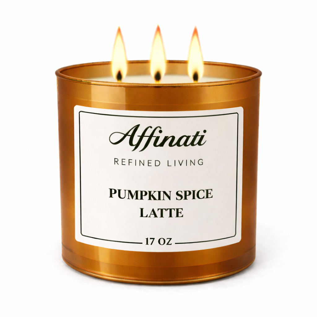 3-Wick Pumpkin Spice Latte Candle