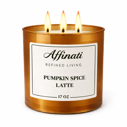3-Wick Pumpkin Spice Latte Candle