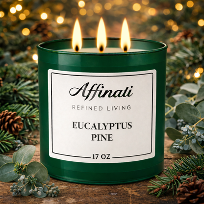 3-Wick Eucalyptus Pine Candle
