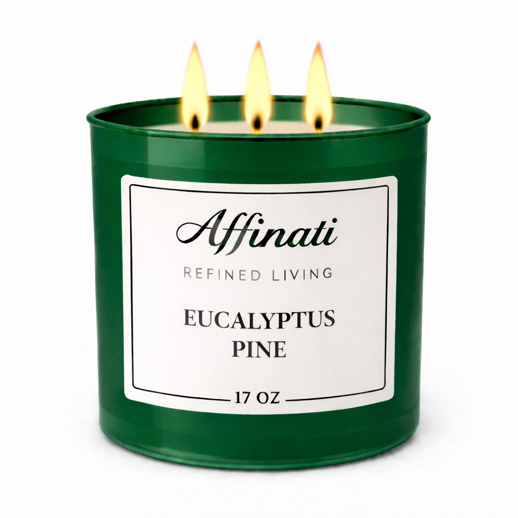 3-Wick Eucalyptus Pine Candle