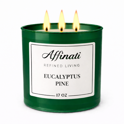 3-Wick Eucalyptus Pine Candle