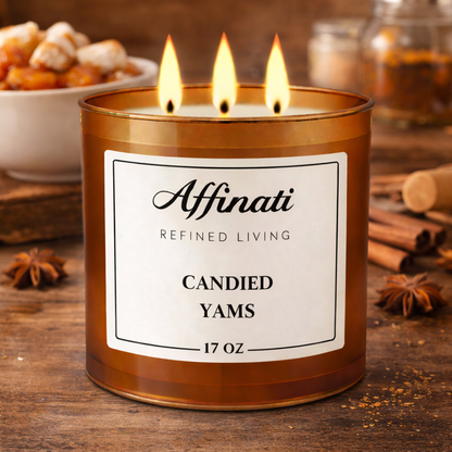 3-Wick Candied Yams Candle
