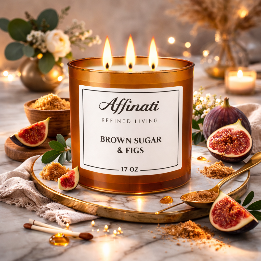 3-Wick Brown Sugar & Figs Candle