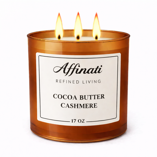 3-Wick Cocoa Butter Cashmere Candle