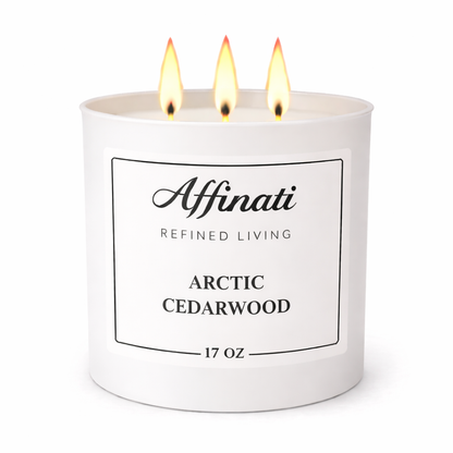 3-Wick Arctic Cedarwood Candle