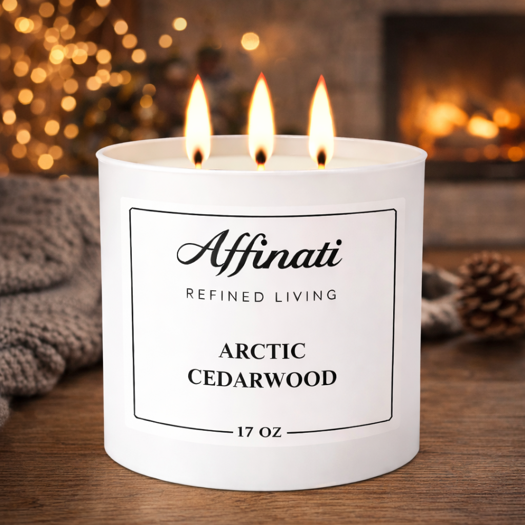 3-Wick Arctic Cedarwood Candle