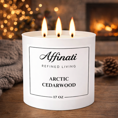 3-Wick Arctic Cedarwood Candle