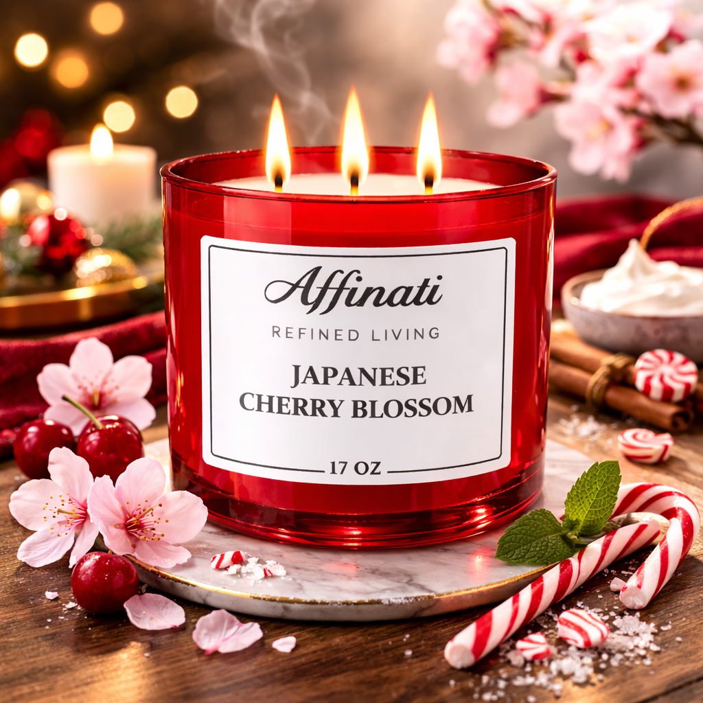 3-Wick Japanese Cherry Blossom Candle