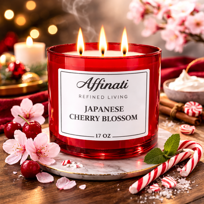 3-Wick Japanese Cherry Blossom Candle