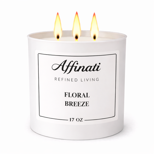 3-Wick Floral Breeze Candle