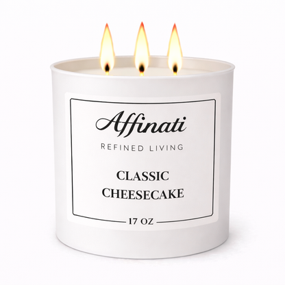 3-Wick Classic Cheesecake Candle