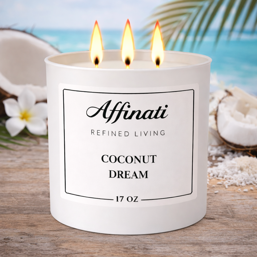 3-Wick Coconut Dream Candle