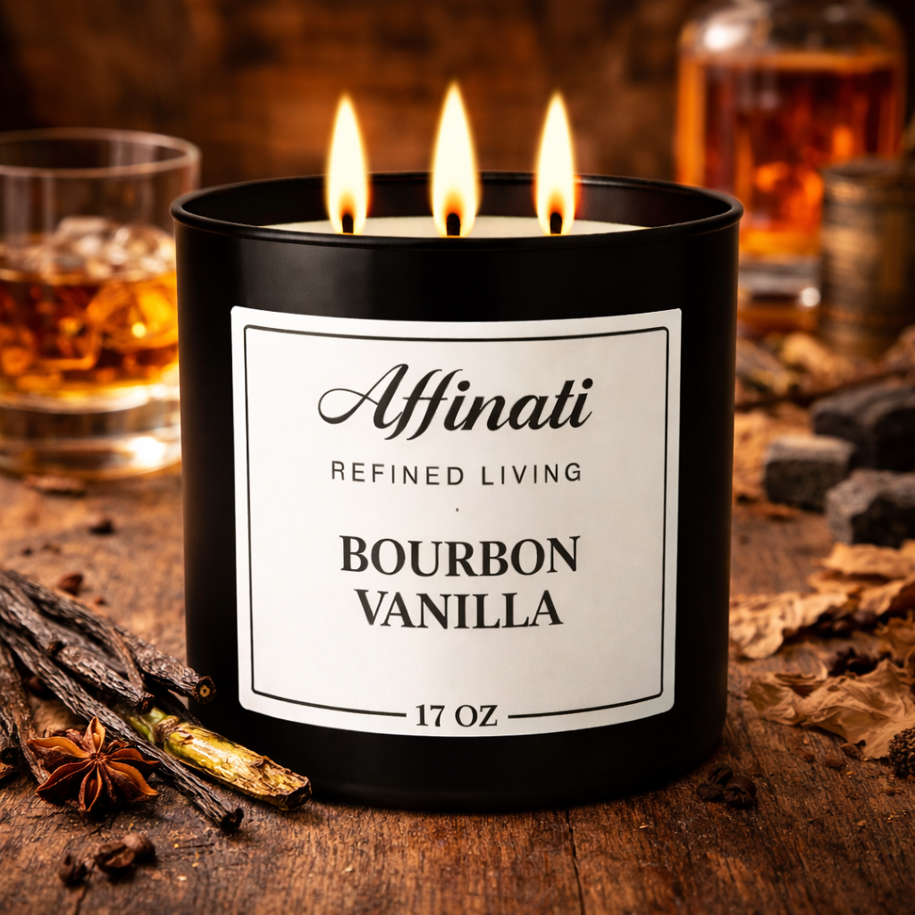 3-Wick Bourbon Vanilla Candle