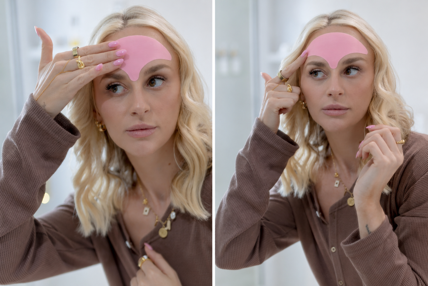 Forehead Tape for Smoother Looking Skin