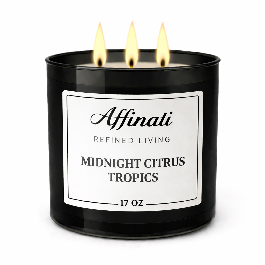 3-Wick Midnight Citrus Tropics Candle