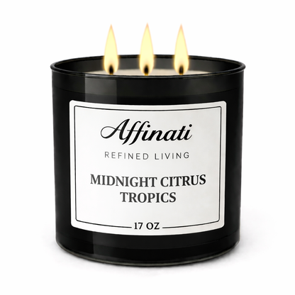 3-Wick Midnight Citrus Tropics Candle