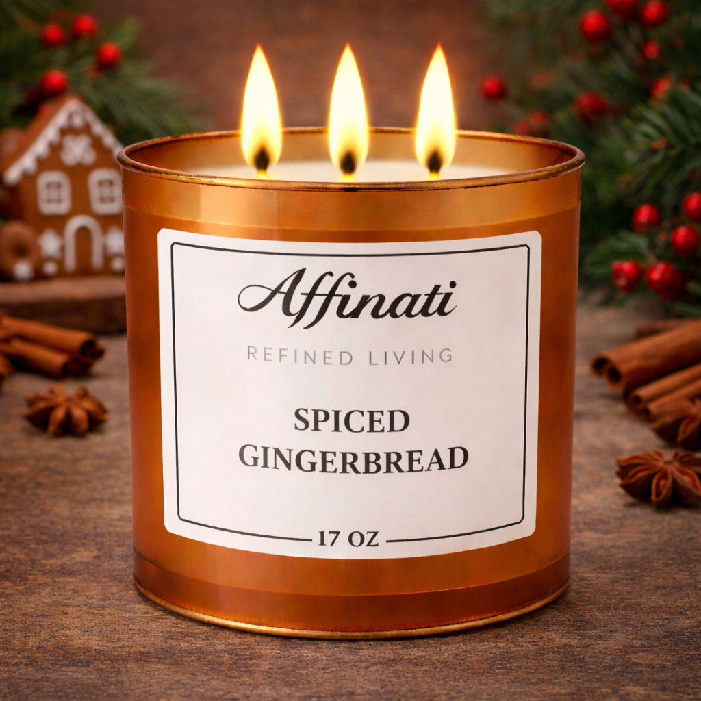 3-Wick Spiced Gingerbread Candle