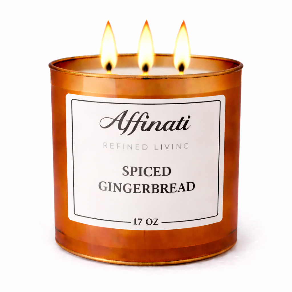 3-Wick Spiced Gingerbread Candle