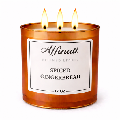 3-Wick Spiced Gingerbread Candle